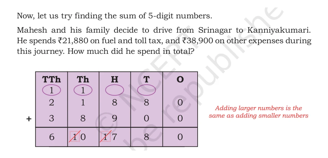 NCERT Class 5 Maths Chapter 4, solved question 44