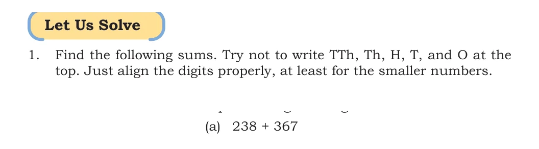 NCERT Class 5 Maths Chapter 4, solved question 45