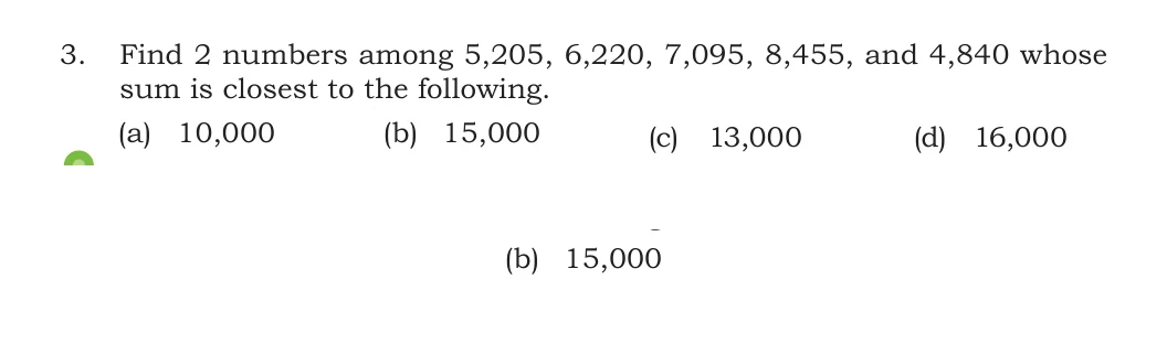 NCERT Class 5 Maths Chapter 4, solved question 53