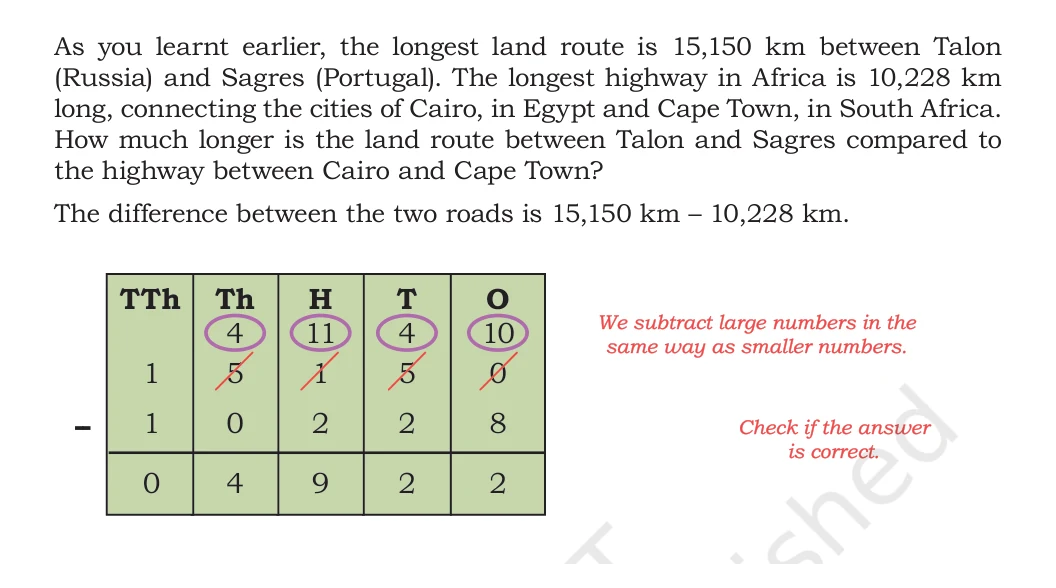 NCERT Class 5 Maths Chapter 4, solved question 57