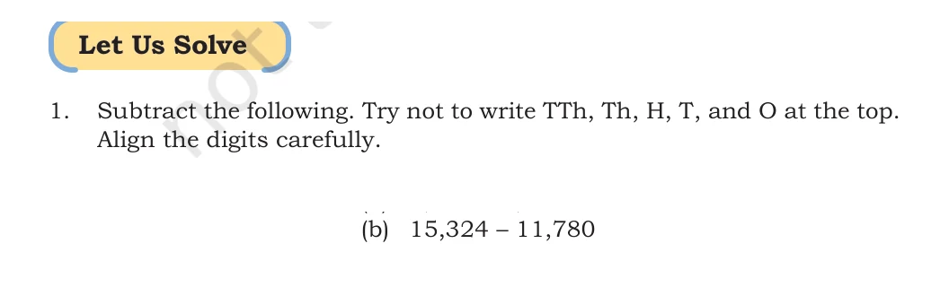 NCERT Class 5 Maths Chapter 4, solved question 59