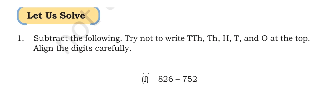 NCERT Class 5 Maths Chapter 4, solved question 63