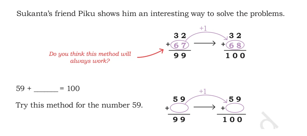 NCERT Class 5 Maths Chapter 4, solved question 70