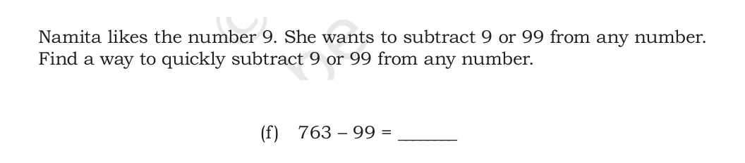 NCERT Class 5 Maths Chapter 4, solved question 84