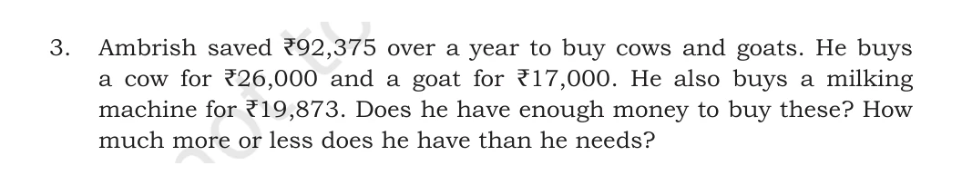 NCERT Class 5 Maths Chapter 4, solved question 142