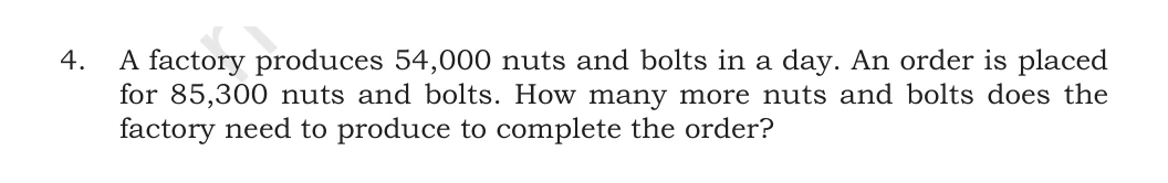 NCERT Class 5 Maths Chapter 4, solved question 143