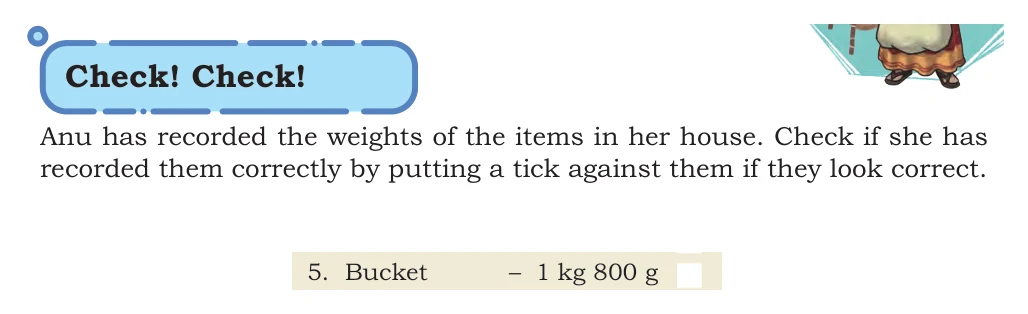 NCERT Class 5 Maths Chapter 8, solved question 5