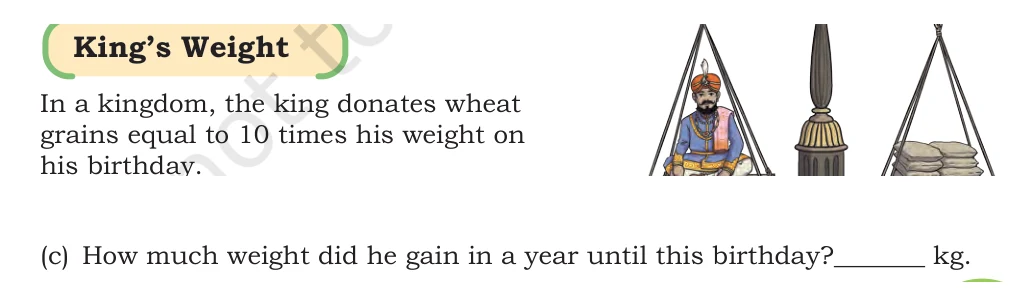 NCERT Class 5 Maths Chapter 8, solved question 72