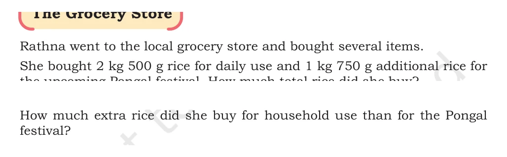 NCERT Class 5 Maths Chapter 8, solved question 74