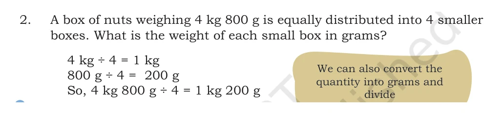 NCERT Class 5 Maths Chapter 8, solved question 83