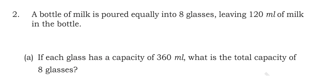 NCERT Class 5 Maths Chapter 8, solved question 142
