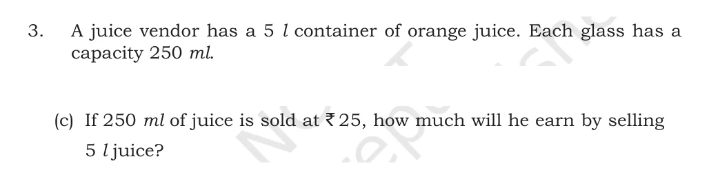 NCERT Class 5 Maths Chapter 8, solved question 147