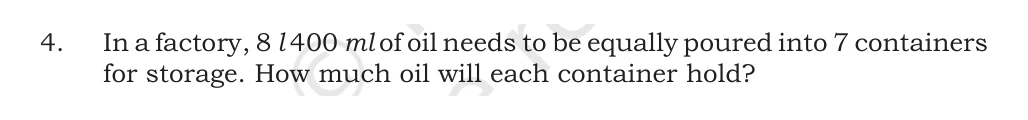 NCERT Class 5 Maths Chapter 8, solved question 148