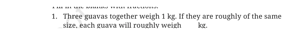 NCERT Class 6 Maths Chapter 7, question 1