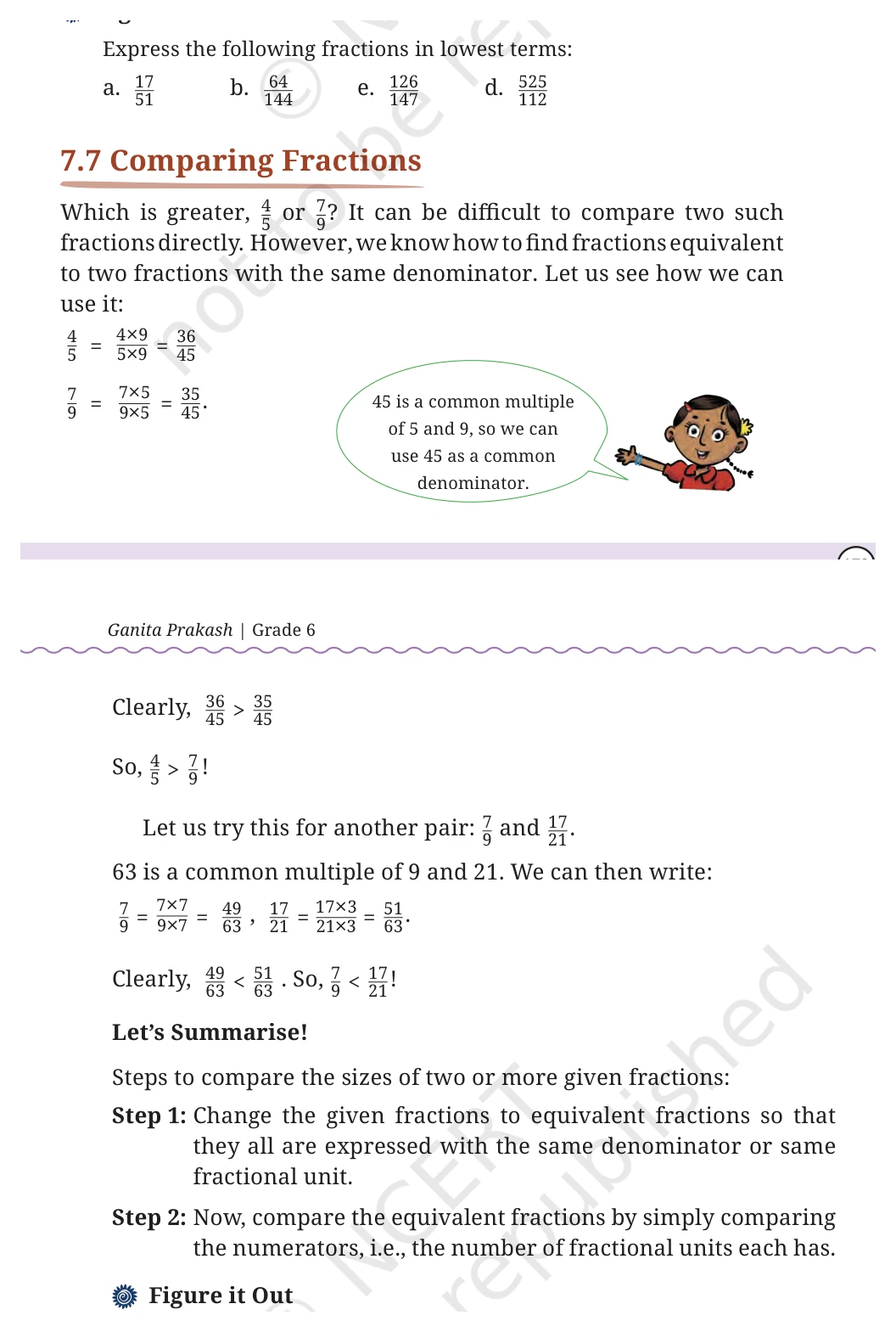 NCERT Class 6 Maths Chapter 7, question 39