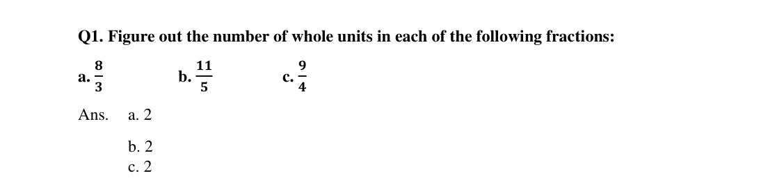 Source worked solution for Class 6 Chapter 7, question 21, part 1