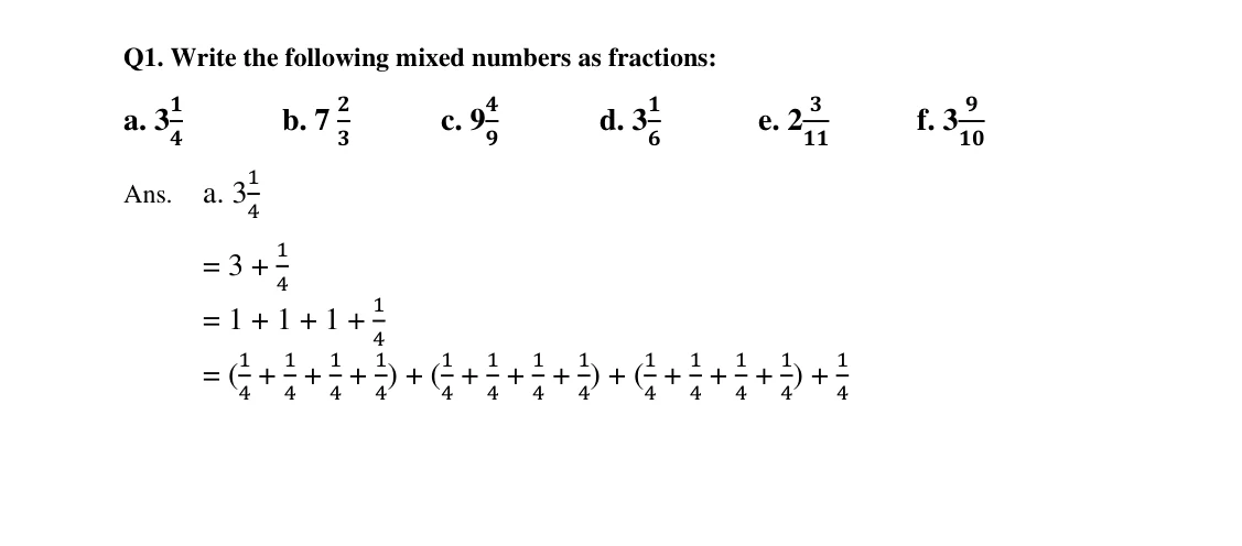 Source worked solution for Class 6 Chapter 7, question 24, part 1