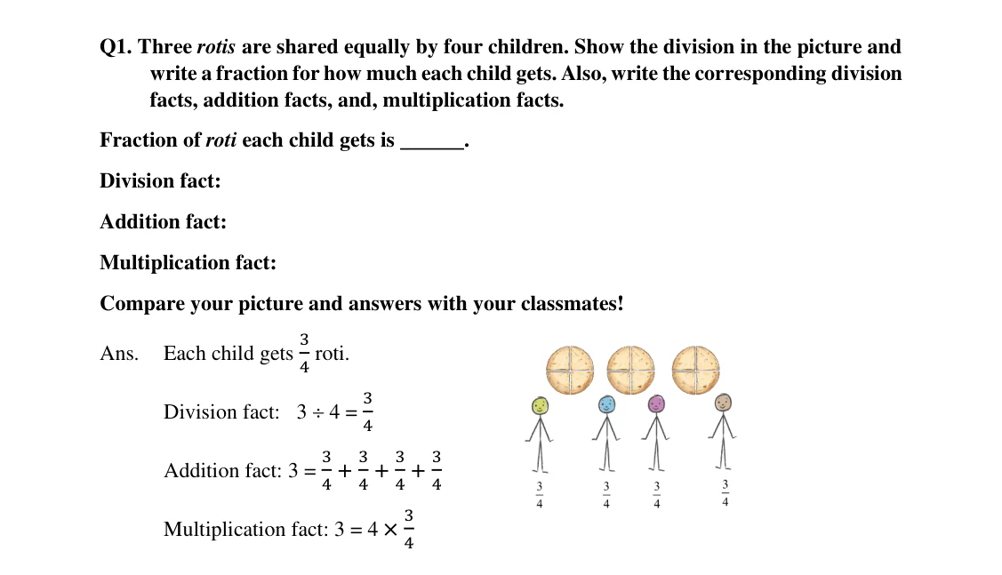 Source worked solution for Class 6 Chapter 7, question 32, part 1