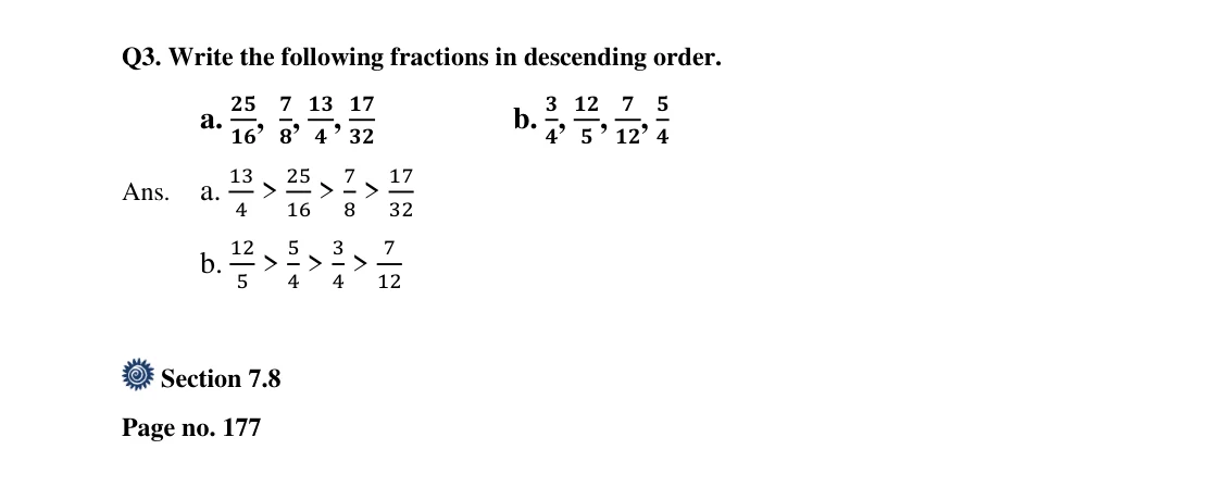 Source worked solution for Class 6 Chapter 7, question 42, part 1