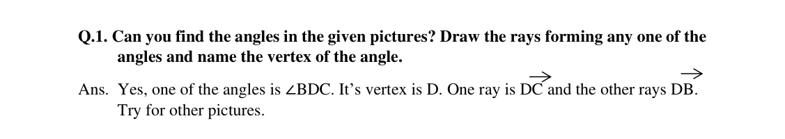 Source worked solution for Class 6 Chapter 2, question 7, part 1