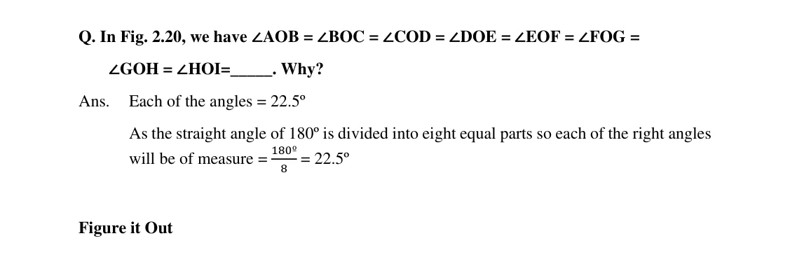 Source worked solution for Class 6 Chapter 2, question 23, part 1