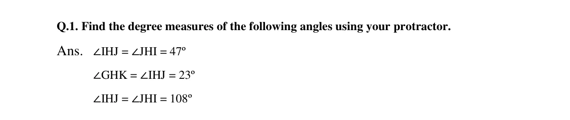 Source worked solution for Class 6 Chapter 2, question 24, part 1