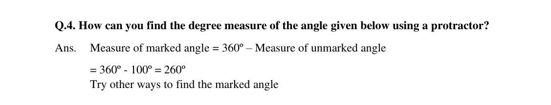 Source worked solution for Class 6 Chapter 2, question 26, part 1