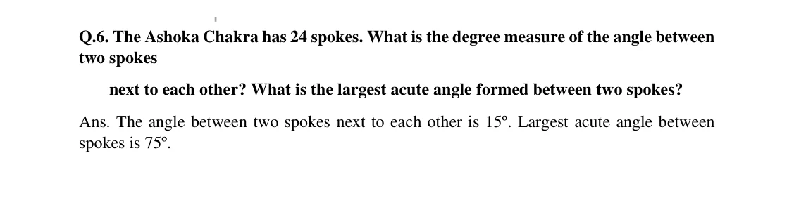 Source worked solution for Class 6 Chapter 2, question 40, part 1