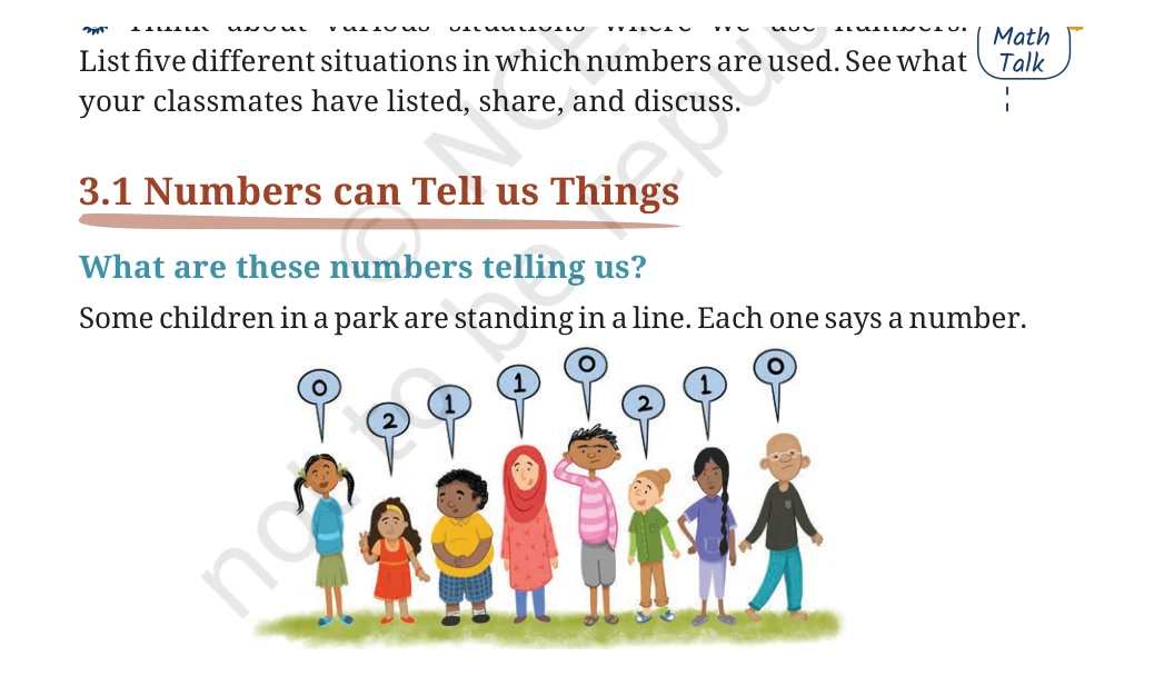 NCERT Class 6 Maths Chapter 3, question 1