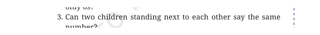 NCERT Class 6 Maths Chapter 3, question 5