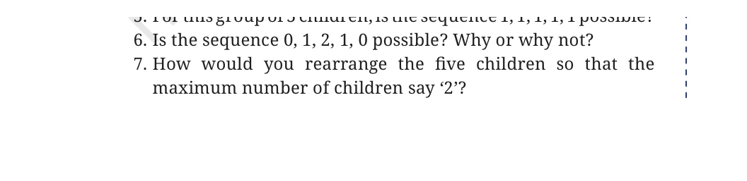 NCERT Class 6 Maths Chapter 3, question 8