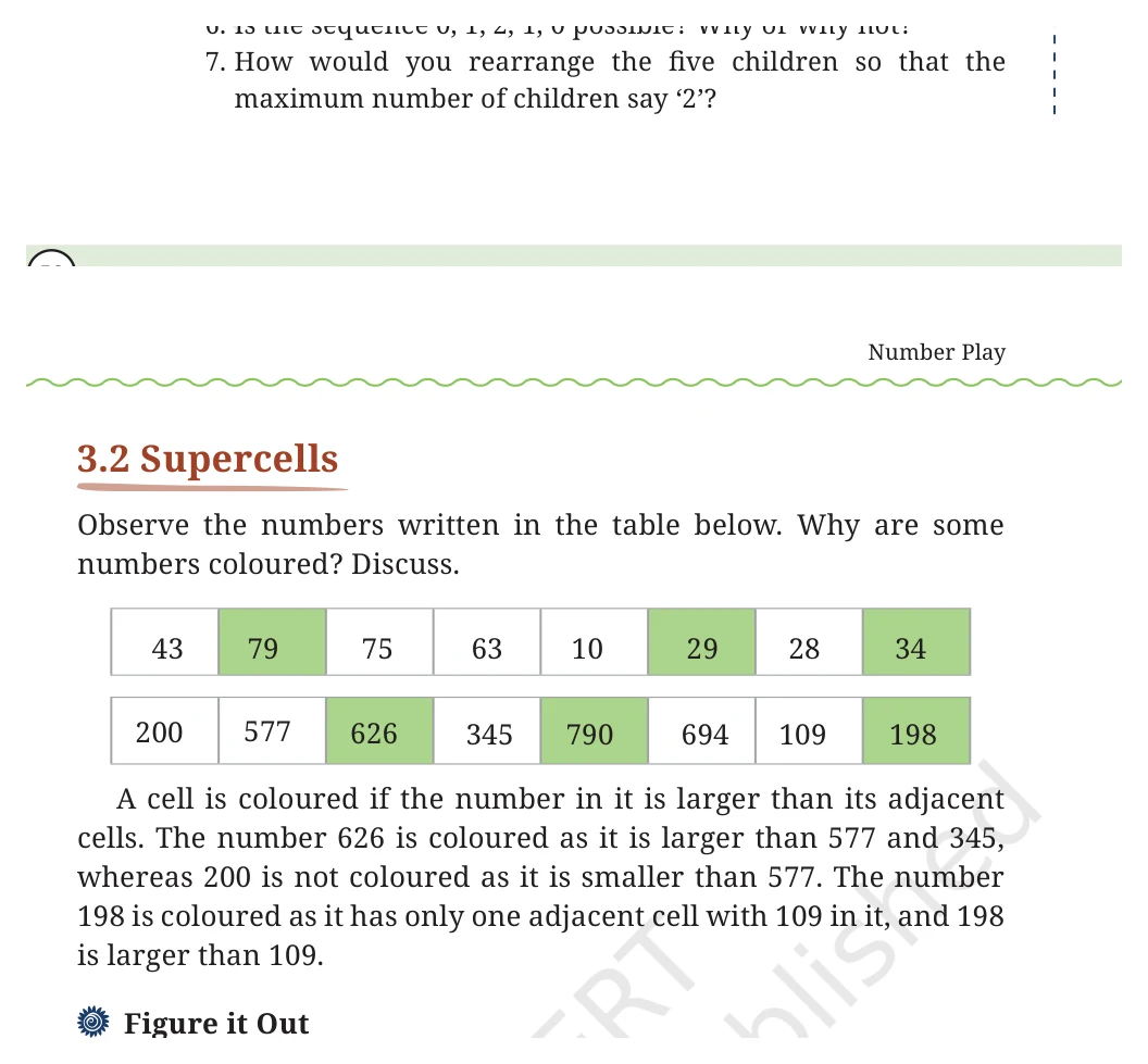 NCERT Class 6 Maths Chapter 3, question 9