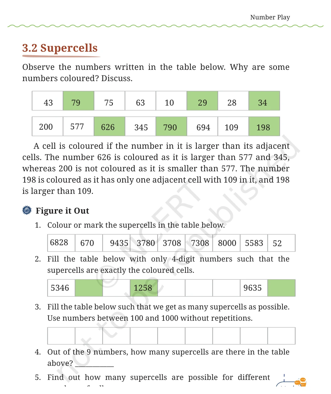 NCERT Class 6 Maths Chapter 3, question 13