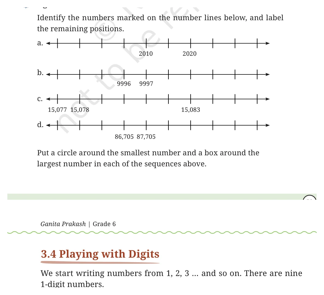 NCERT Class 6 Maths Chapter 3, question 25