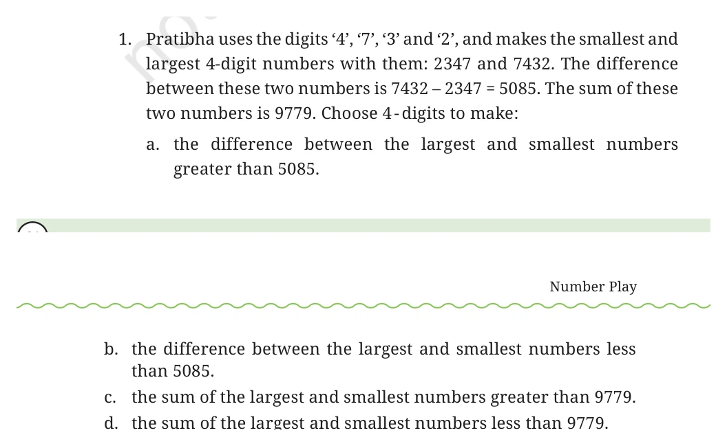 NCERT Class 6 Maths Chapter 3, question 38