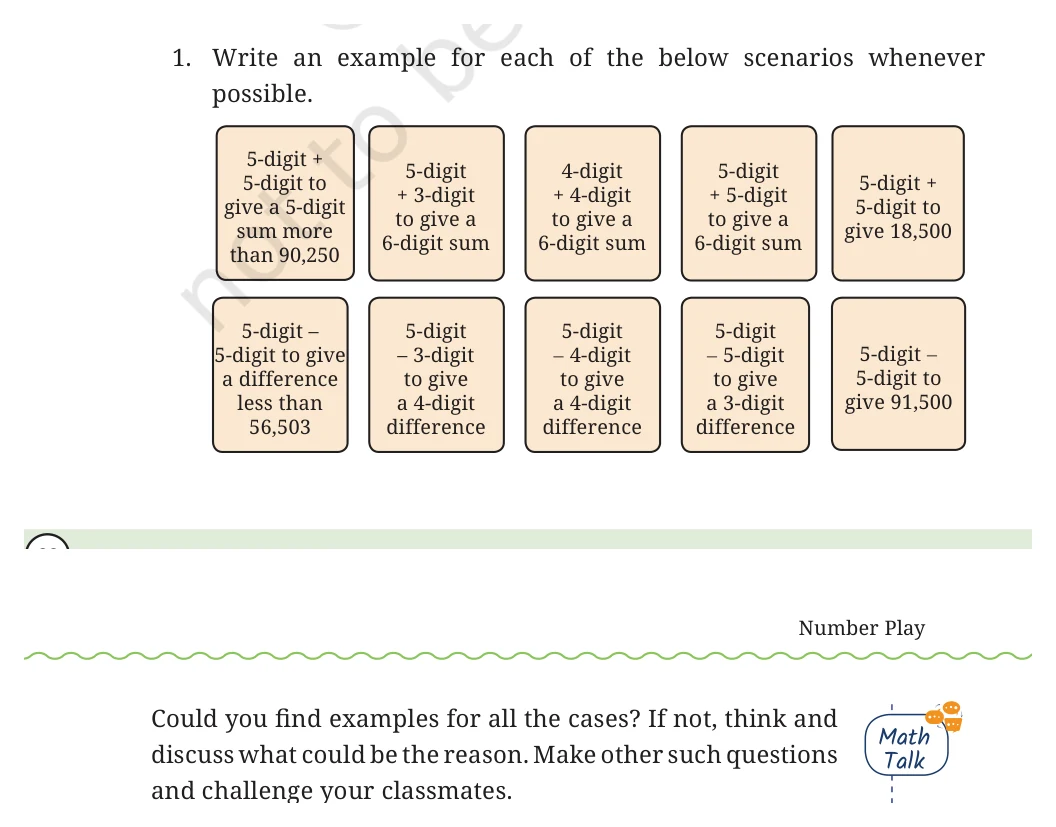 NCERT Class 6 Maths Chapter 3, question 43