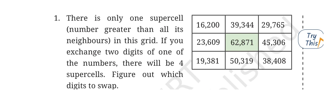 NCERT Class 6 Maths Chapter 3, question 51