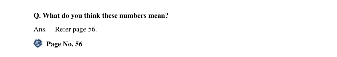 Source worked solution for Class 6 Chapter 3, question 2, part 1