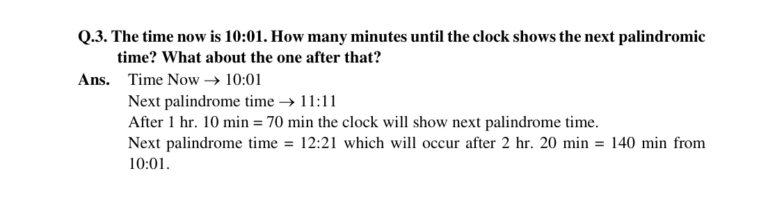 Source worked solution for Class 6 Chapter 3, question 40, part 1
