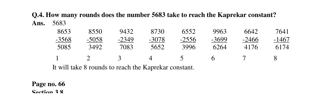 Source worked solution for Class 6 Chapter 3, question 41, part 1