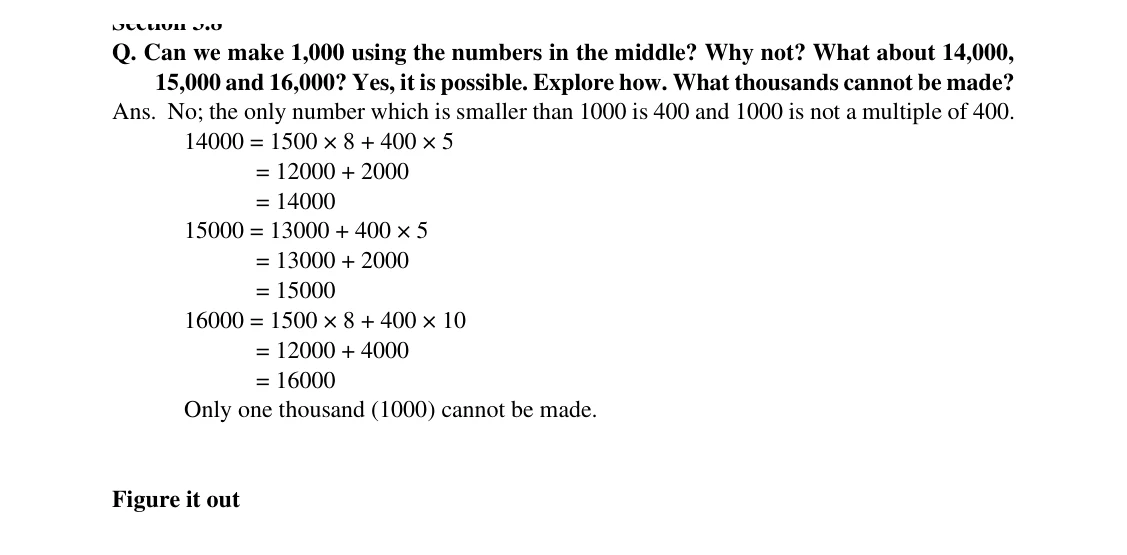 Source worked solution for Class 6 Chapter 3, question 42, part 1