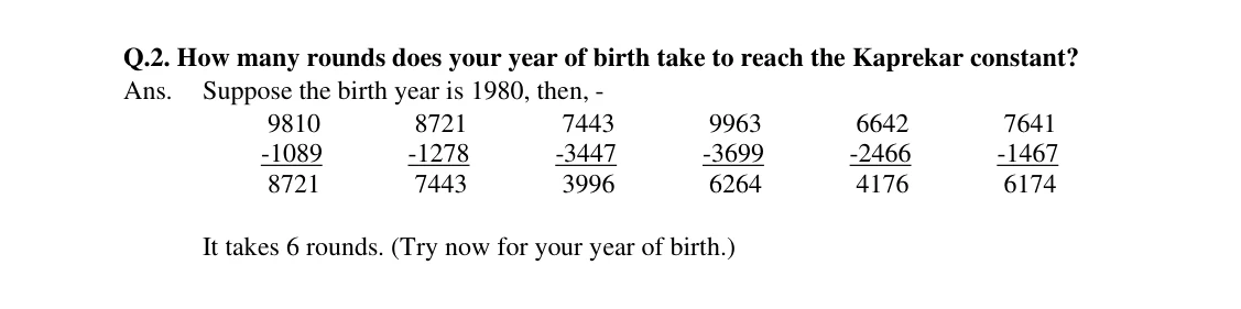 Source worked solution for Class 6 Chapter 3, question 52, part 1