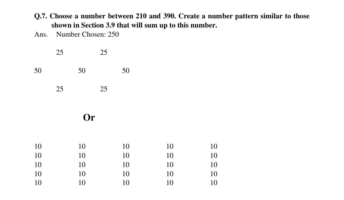 Source worked solution for Class 6 Chapter 3, question 55, part 1