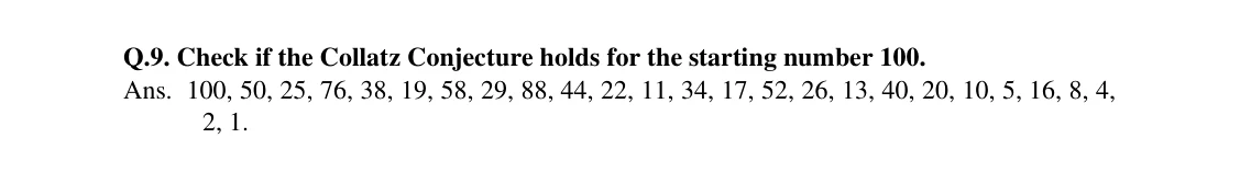 Source worked solution for Class 6 Chapter 3, question 57, part 1