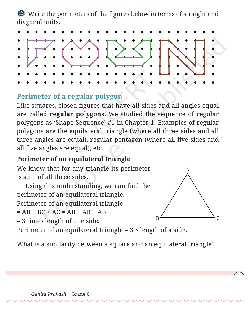 NCERT Class 6 Maths Chapter 6, question 10