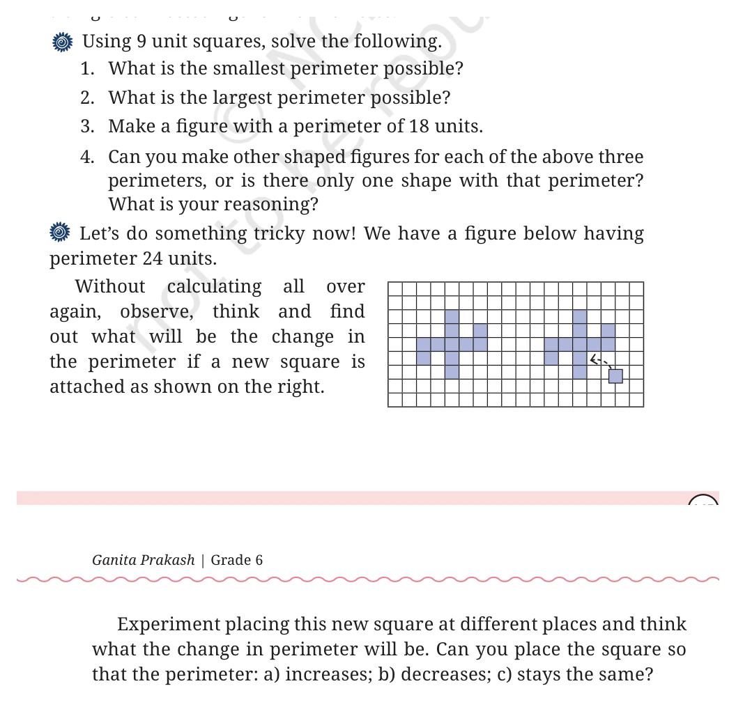 NCERT Class 6 Maths Chapter 6, question 18