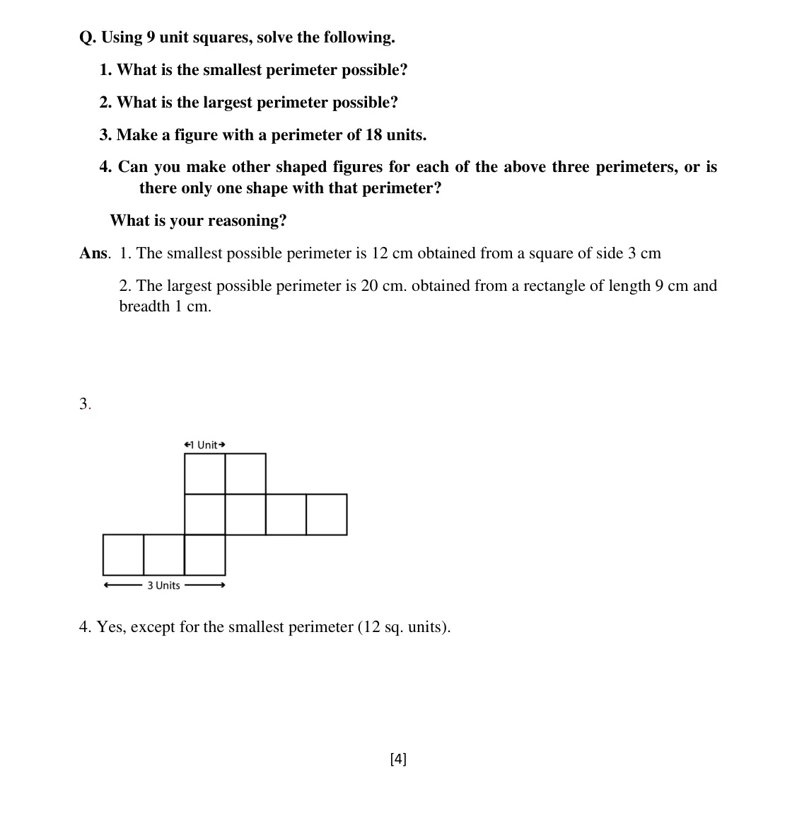 Source worked solution for Class 6 Chapter 6, question 18, part 1