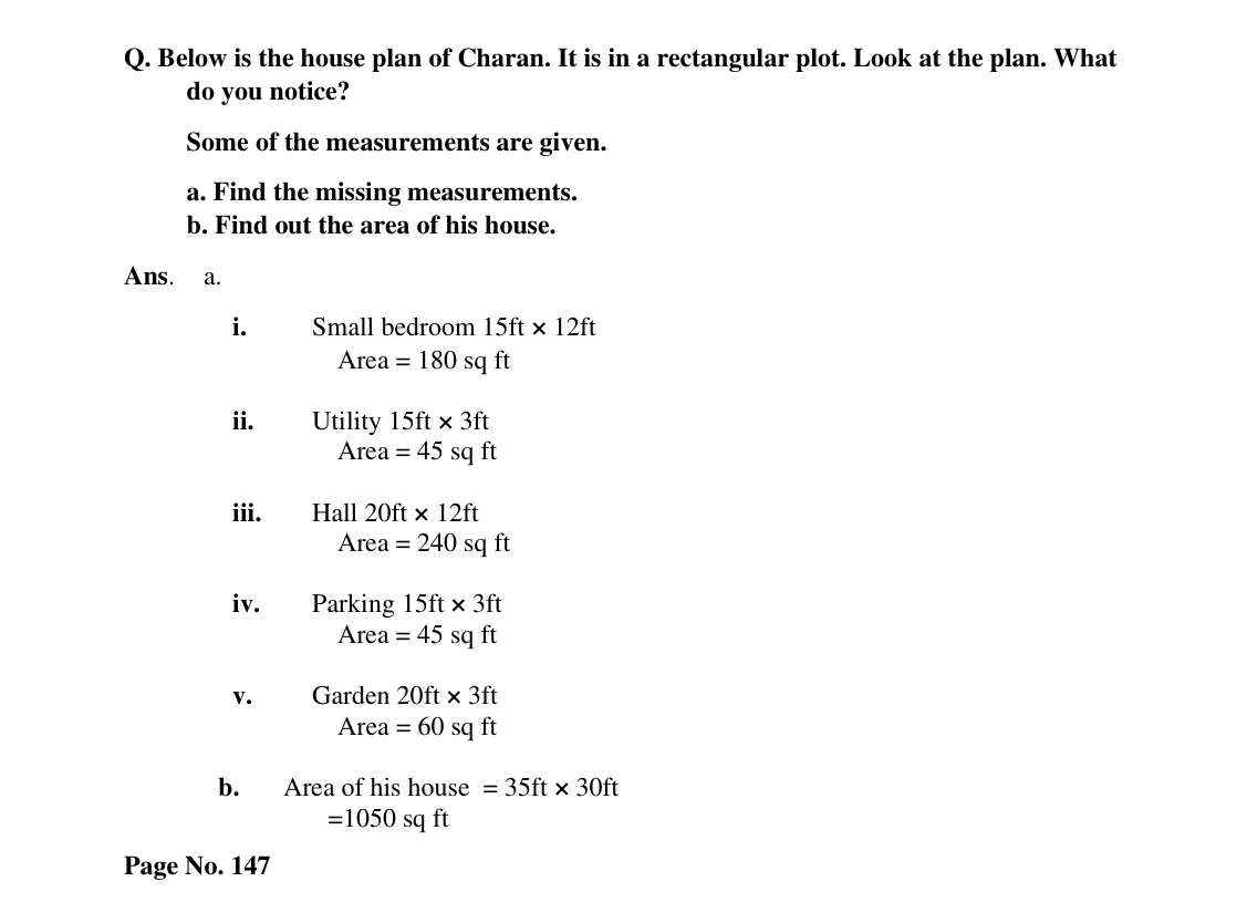 Source worked solution for Class 6 Chapter 6, question 19, part 1