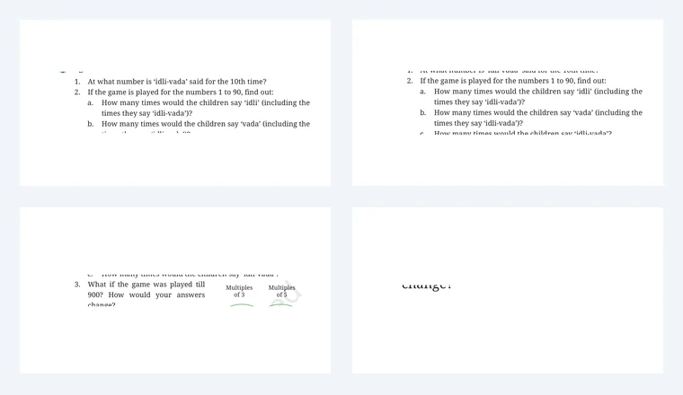 Questions from Class 6 Maths Chapter 5, Prime Time