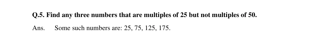 Source worked solution for Class 6 Chapter 5, question 13, part 1